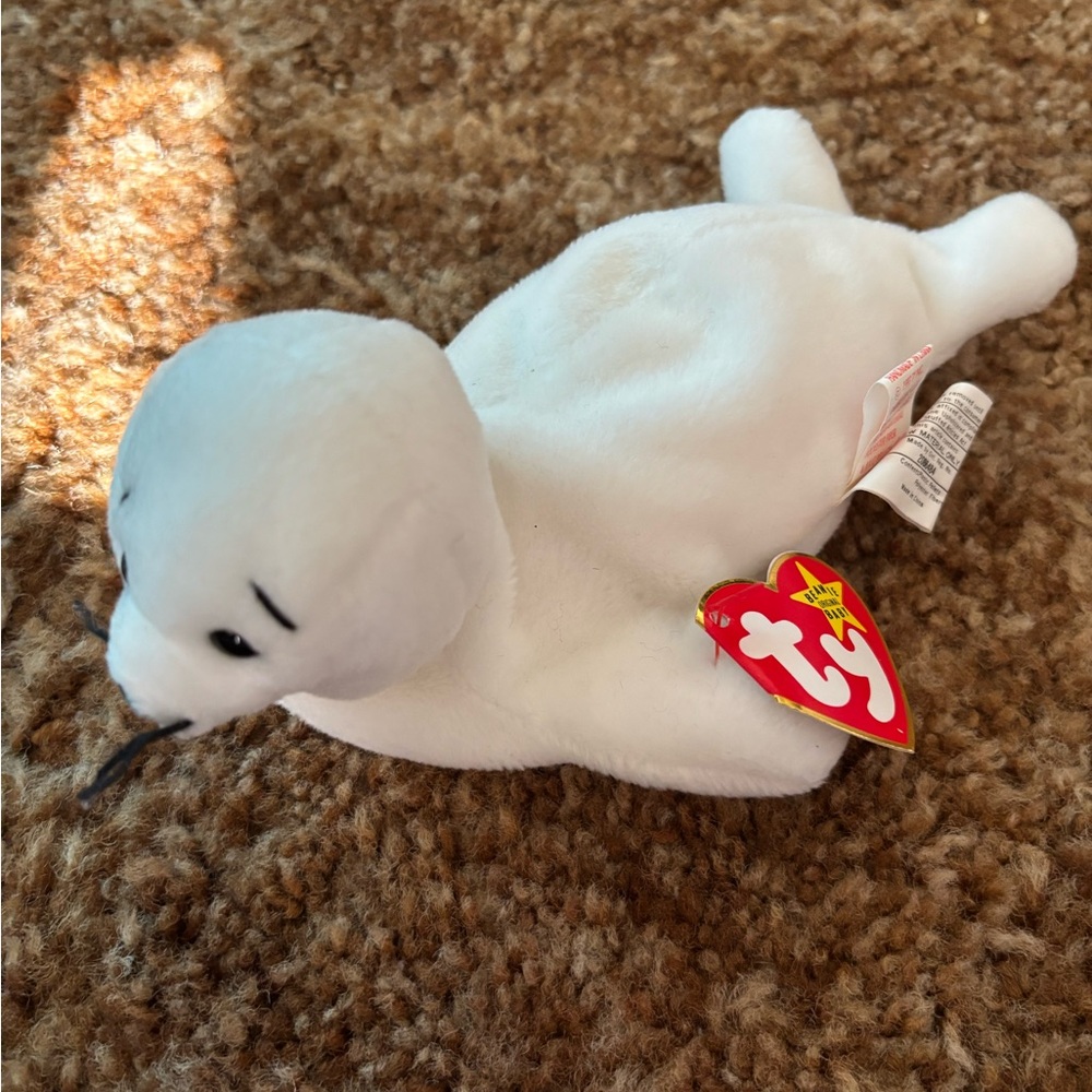 TY Beanie Baby Seamore the Seal